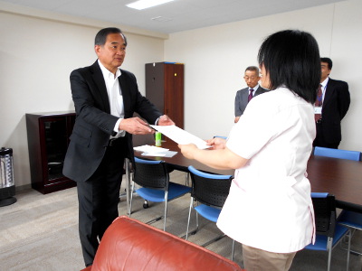 平成２７年度滋賀県健康づくり財団職員表彰 表彰式